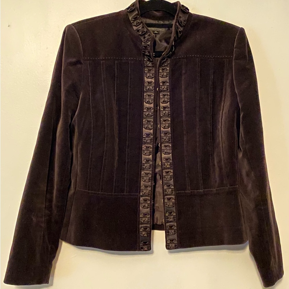 Luxe velour jacket